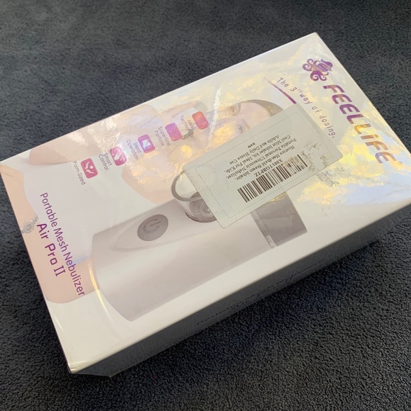 FEELLiFE Air Pro II Portable Mesh Nebulizer – NEW– Handheld Ultrasonic Inhaler - Picture 1 of 5